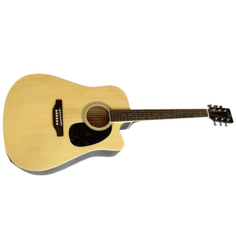 Pluto HW41CE-101SP Cutway Electro Acoustic Guitar