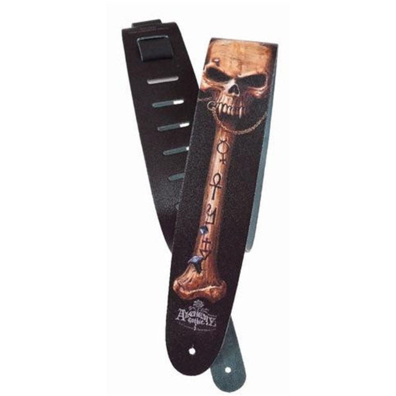 Planet Waves 25LAL03 Nailed Leather Guitar Strap  2.5inch