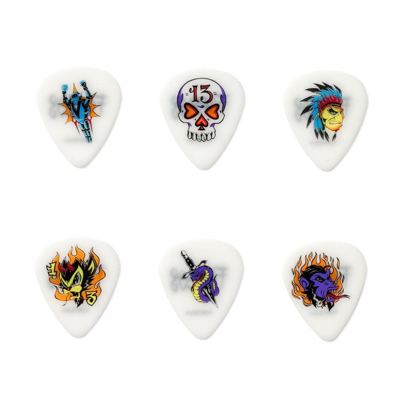 Dunlop Blackline Standard Guitar Picks – Set of 6