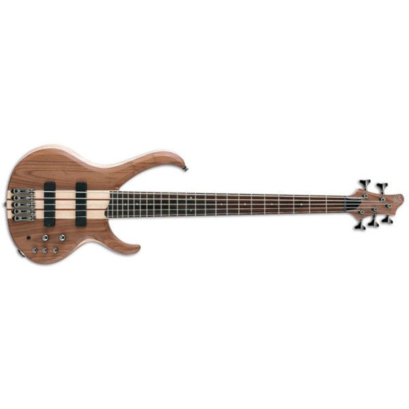 Ibanez BTB675 Electric Bass Guitar, 5-String  – Natural Flat
