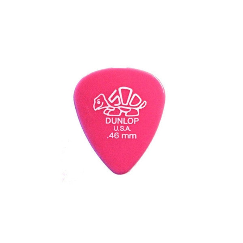 Dunlop Delrin Standard Guitar Pick – 0.46mm – Set of 6