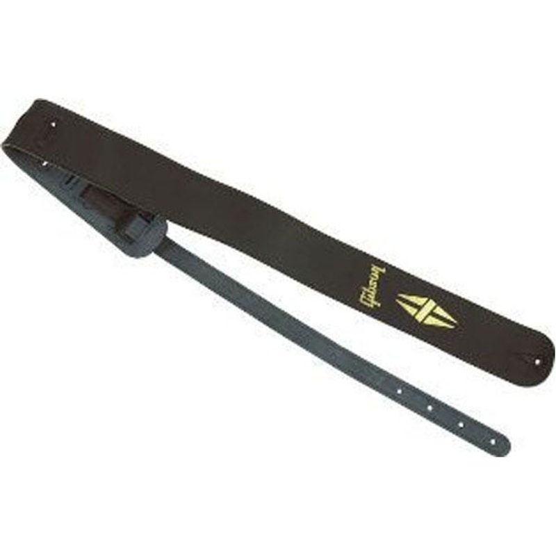 Gibson ASGG-GL10 Black Beauty Leather Guitar Strap
