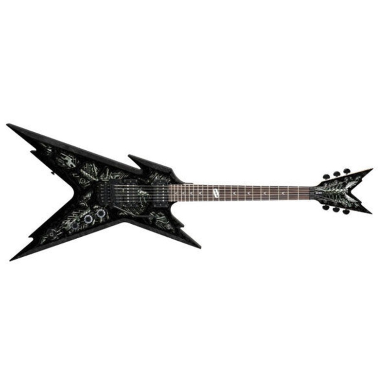 Dean Razorback Dimebag Floyd Bio Mech Electric Guitar RZRDBF-MECH