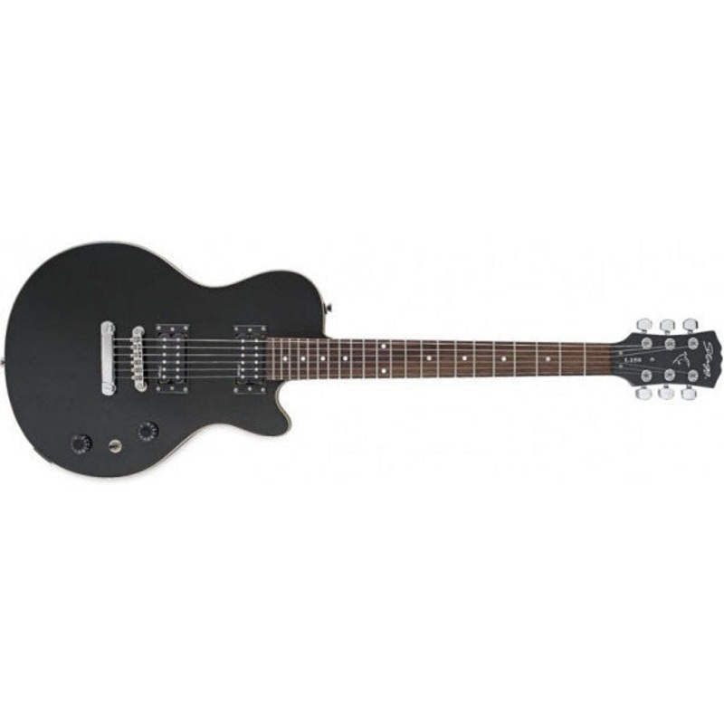 Stagg L250-BK Flat-top Rock Electric Guitar – Black