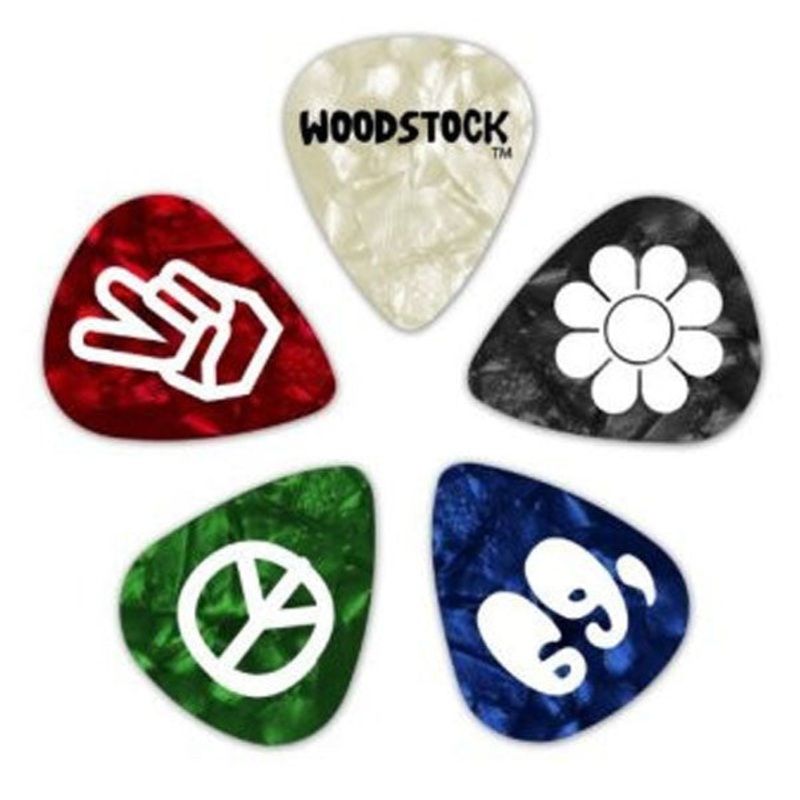 Planet Waves 1CAC2-10WS Woodstock/Light Guitar Pick