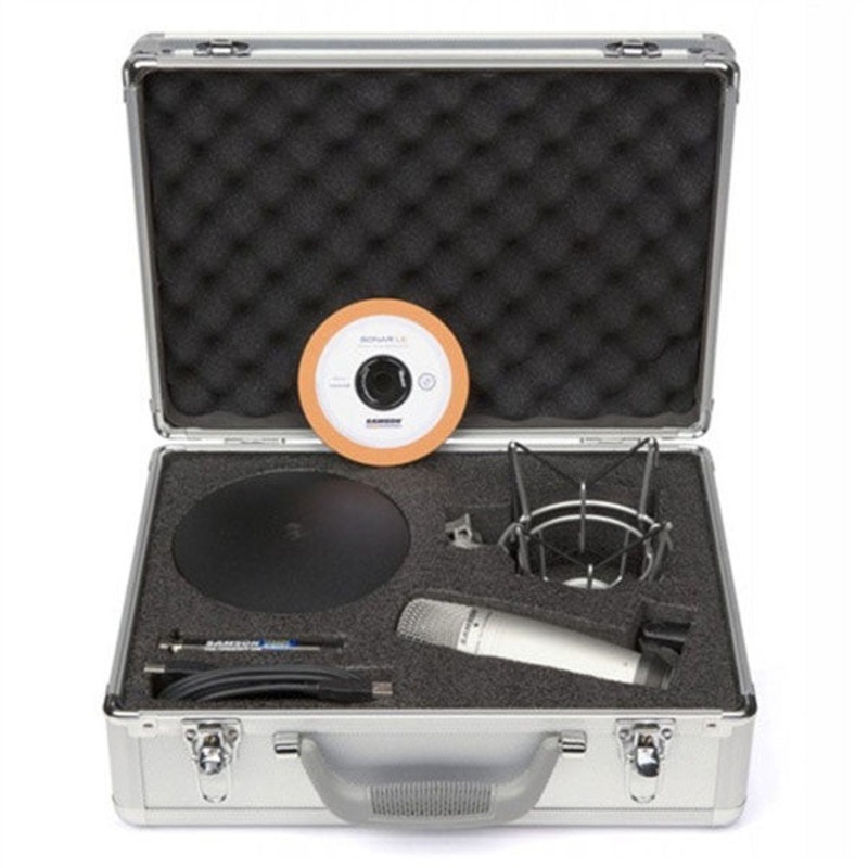 Samson C01UPK Condenser Microphone – Recording/Podcasting Kit