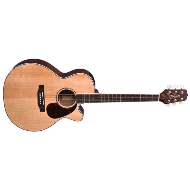Takamine EG540DLX Acoustic-Electric Guitar – Natural