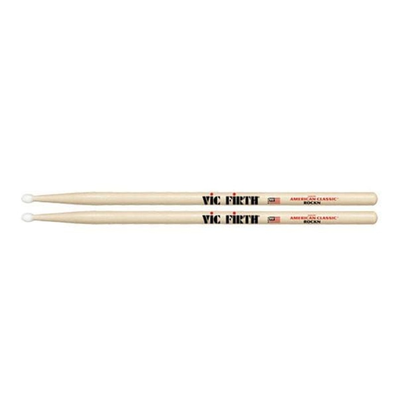 Vic Firth Rock American Hickory Nylon Tip Drumstick
