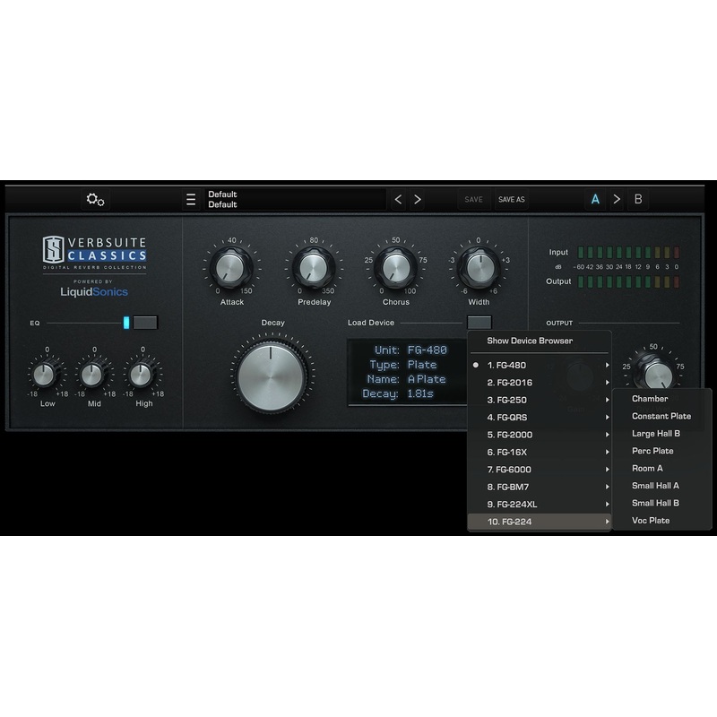 Slate Verbsuite Classics: Iconic Reverb Effects