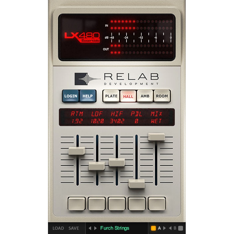 Relab LX480 Essentials: EQ Plugin
