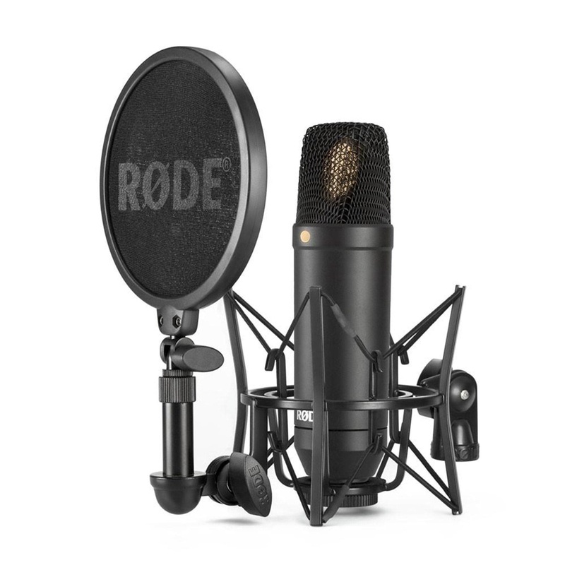 Rode NT1 Cardioid Condenser Microphone Kit with SM6 Shock Mount