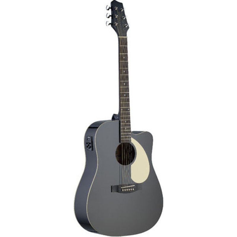 Stagg SA30DCEBK Electro-Acoustic Guitar