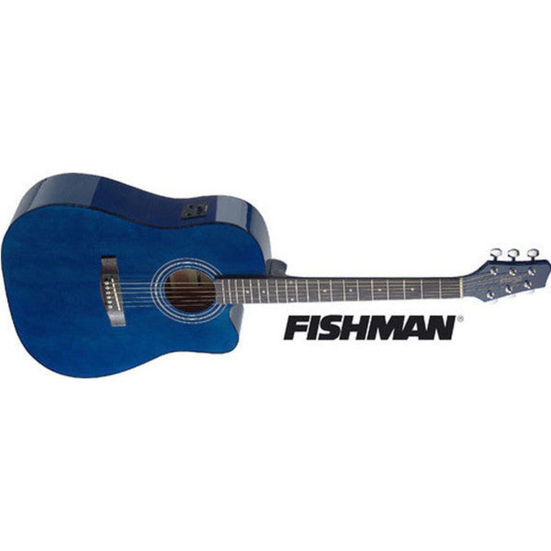 Stagg SA40DCFITB Acoustic Guitar
