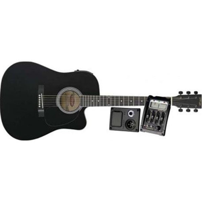 Stagg SW203CETUBK Acoustic Guitar
