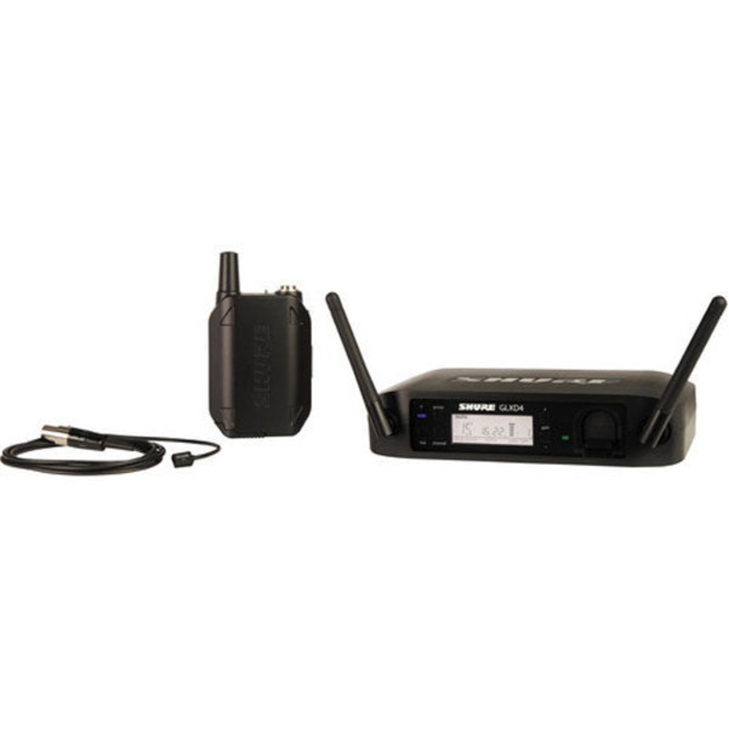 Shure GLXD14/WL93 Lavalier Wireless System (Z2 Band 2400 – 2483.5 MHz)