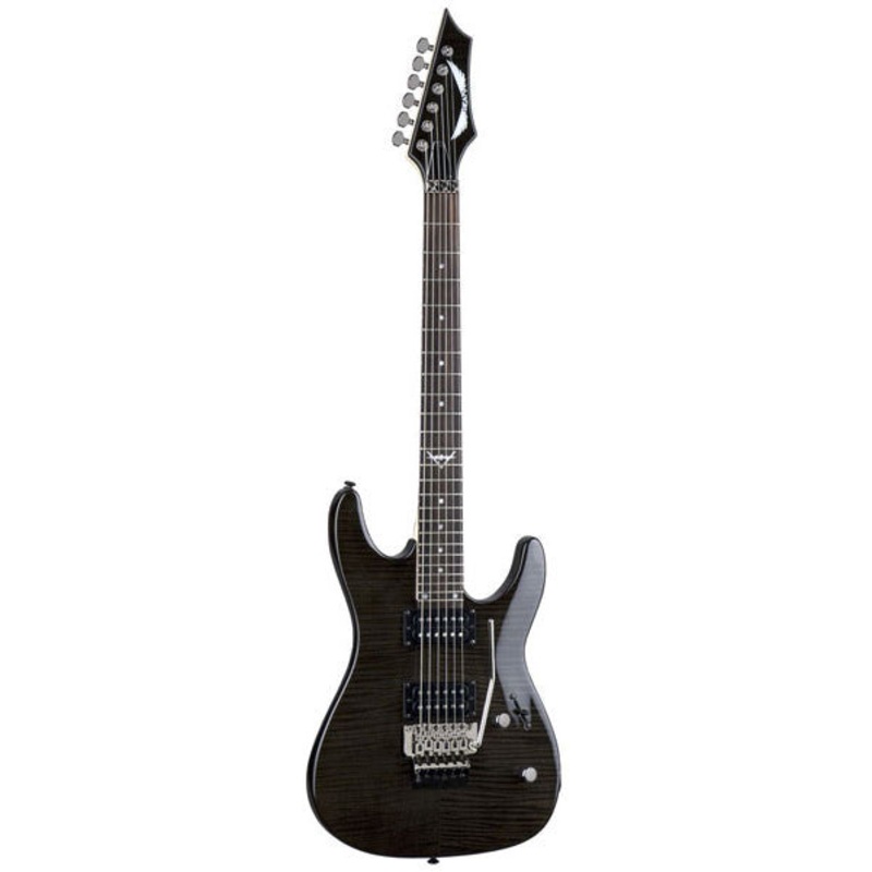 Dean Custom 350 Floyd Electric Guitar – Trans Black