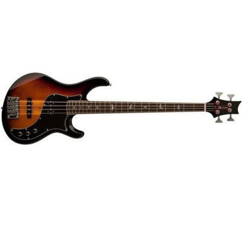 PRS KE4TC SE Kestral Electric Bass Guitar – Single Coil, Tri Colour Sunburst