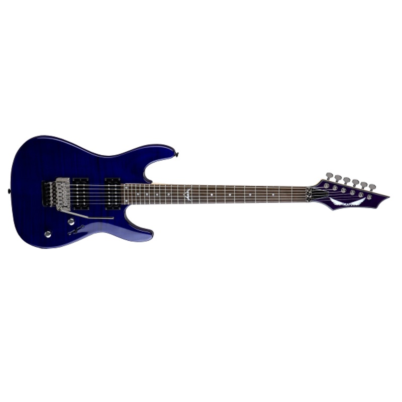 Dean Custom 350 Floyd Electric Guitar – Trans Blue