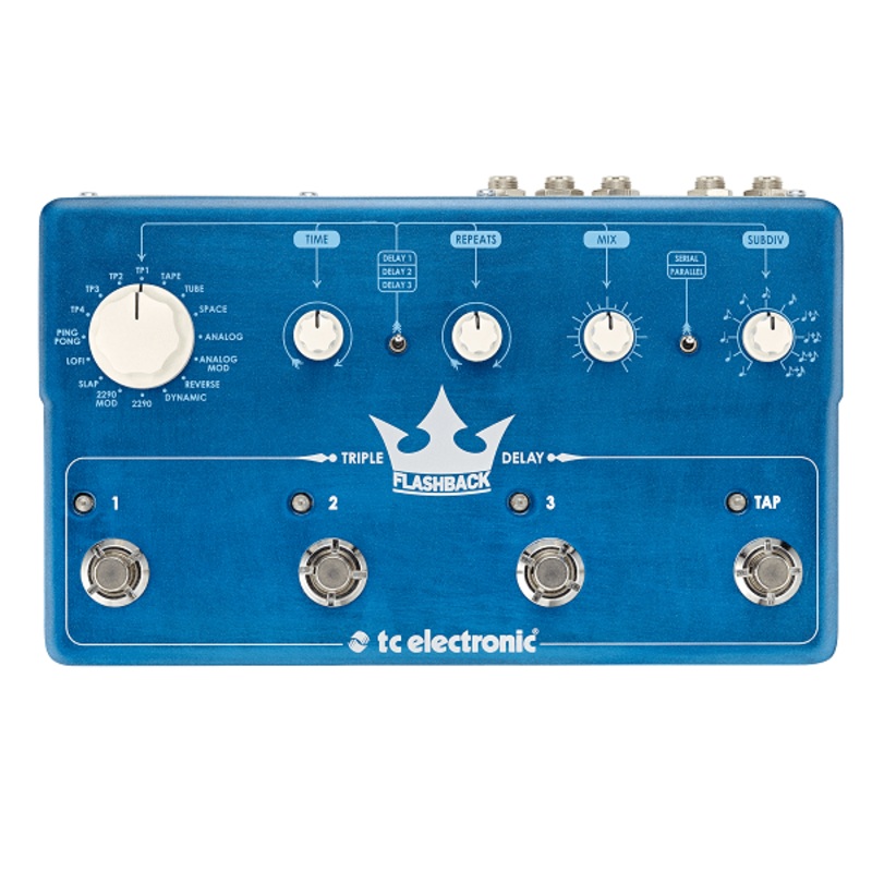 T.C. Electronic Flashback Triple Delay Guitar Effects Pedal