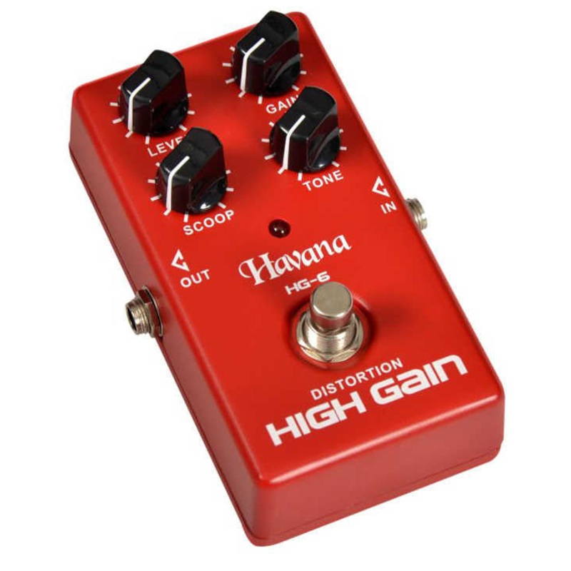 Havana HG6 High Gain Pedal for Guitars