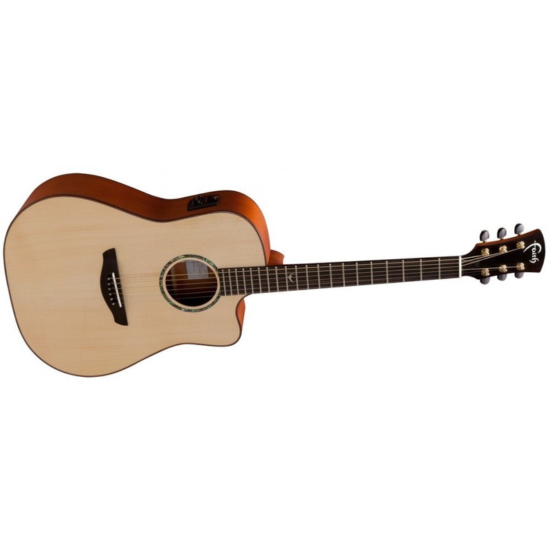 Faith Eclipse Saturn (FECS) Electro Acoustic Guitar – Natural