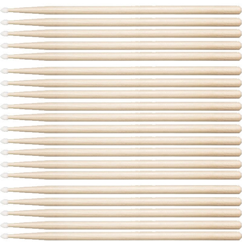 Vic Firth VICP10PR Drum Stick (10 Pair In A Bag) – Nylon