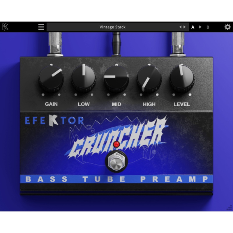 Kuassa Efektor Bass Cruncher Preamp: Bass Preamplifier