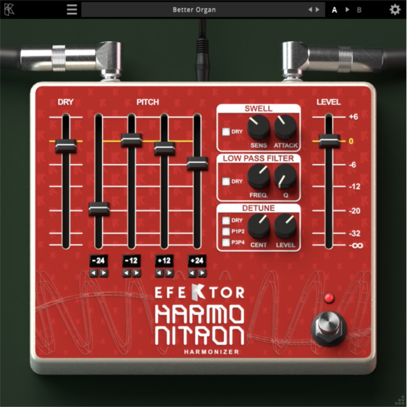 Kuassa Efektor Harmonitron: Harmonizer Plugin