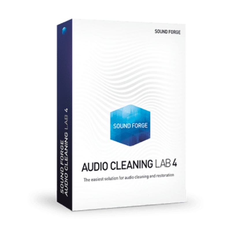 MAGIX SOUND FORGE Audio Cleaning Lab 4: Audio Cleaning Software