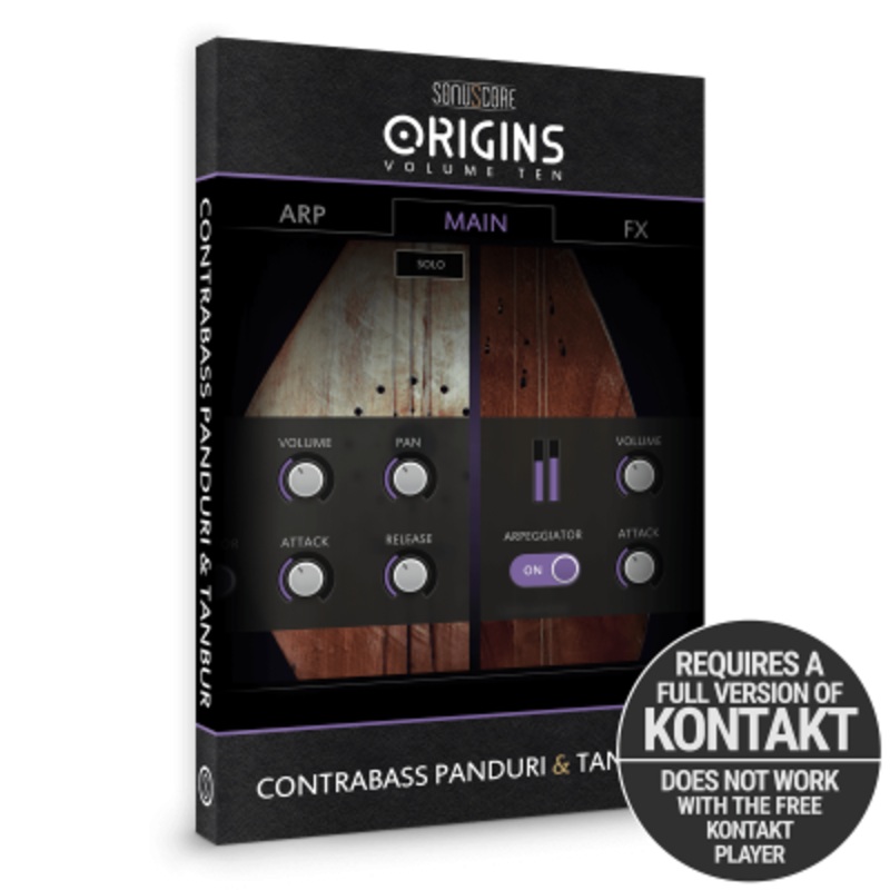Sonuscore Origins Vol.10: Contrabass Pan & Tan: Contrabass Pan and Tan
