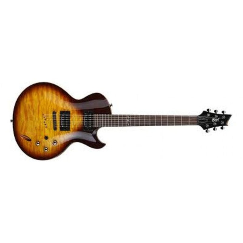 Cort Z-Custom 1 Electric Guitar – Brown Sunburst