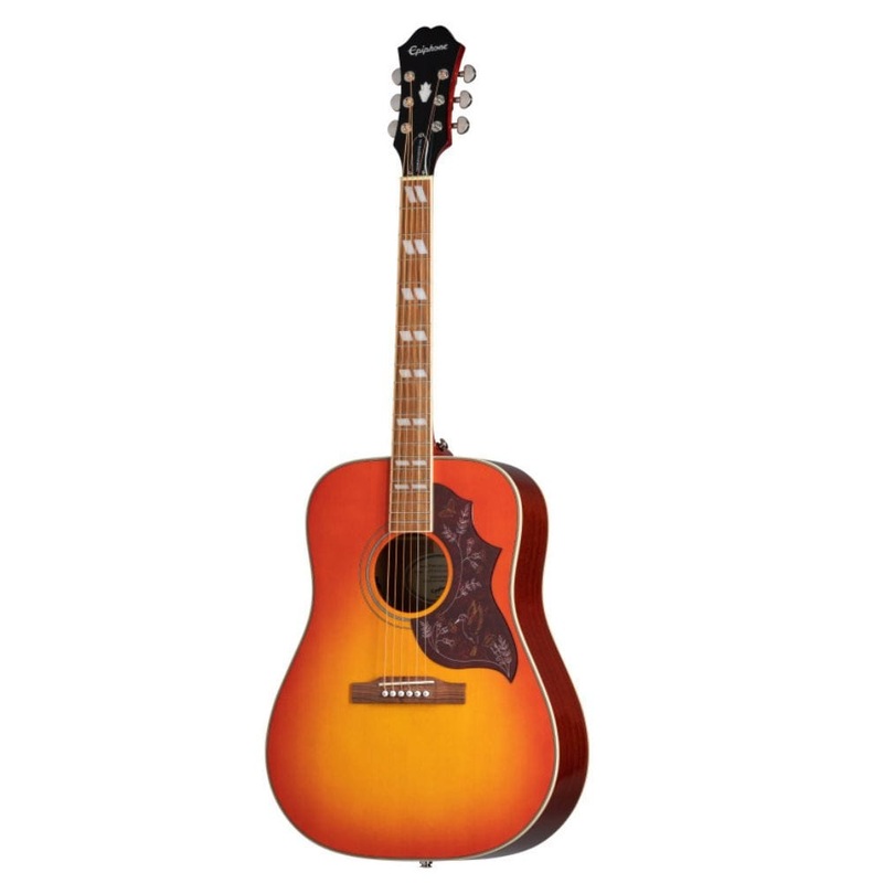Epiphone EEHBFCNH1 Hummingbird Studio Electro Acoustic Guitar – Faded Cherry