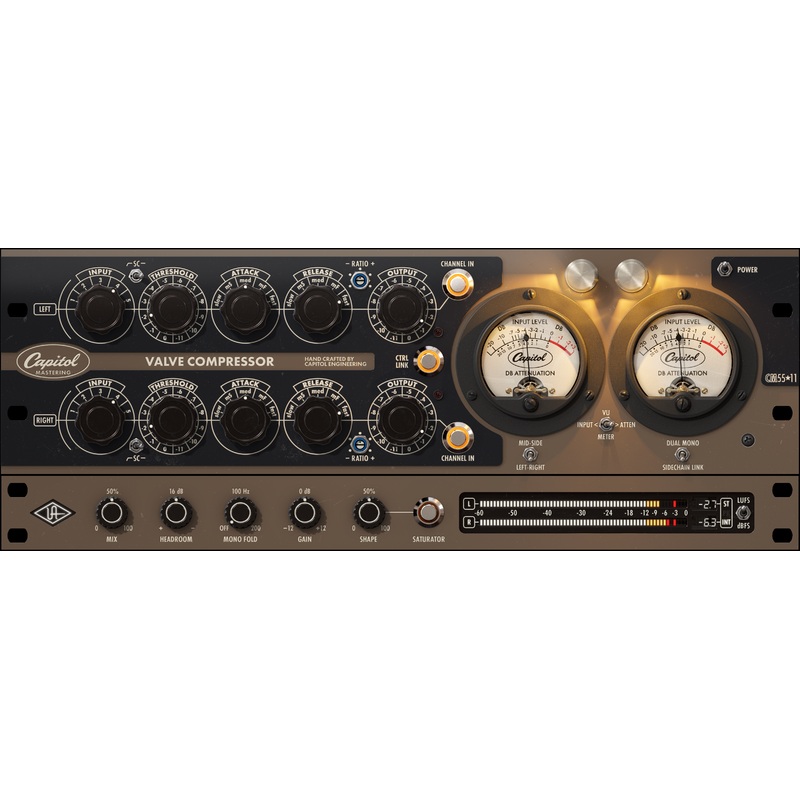 UAD Capitol Mastering Compressor: Mastering Compressor Plugin