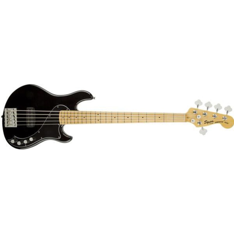 Squier Deluxe Dimension Bass V Bass Guitar – Black