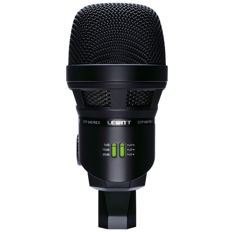 Lewitt Reference Class Dual Element Bass Drum Microphone (DTP-640-REX)