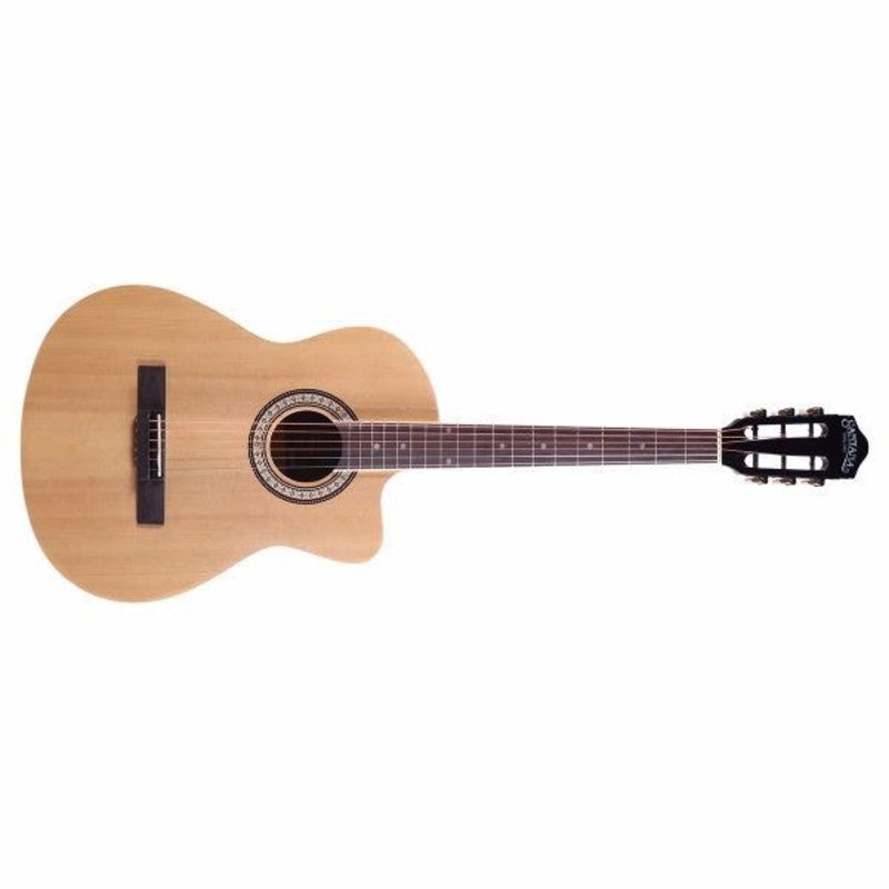Santana HW39C-201 Cutaway Acoustic Guitar – 39 Inch, Natural