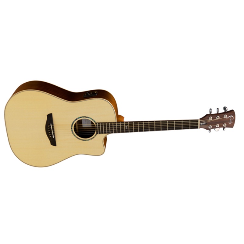 Faith FASCE Electro-Acoustic Guitar – Saturn Apollo Series, Dreadnought Gloss