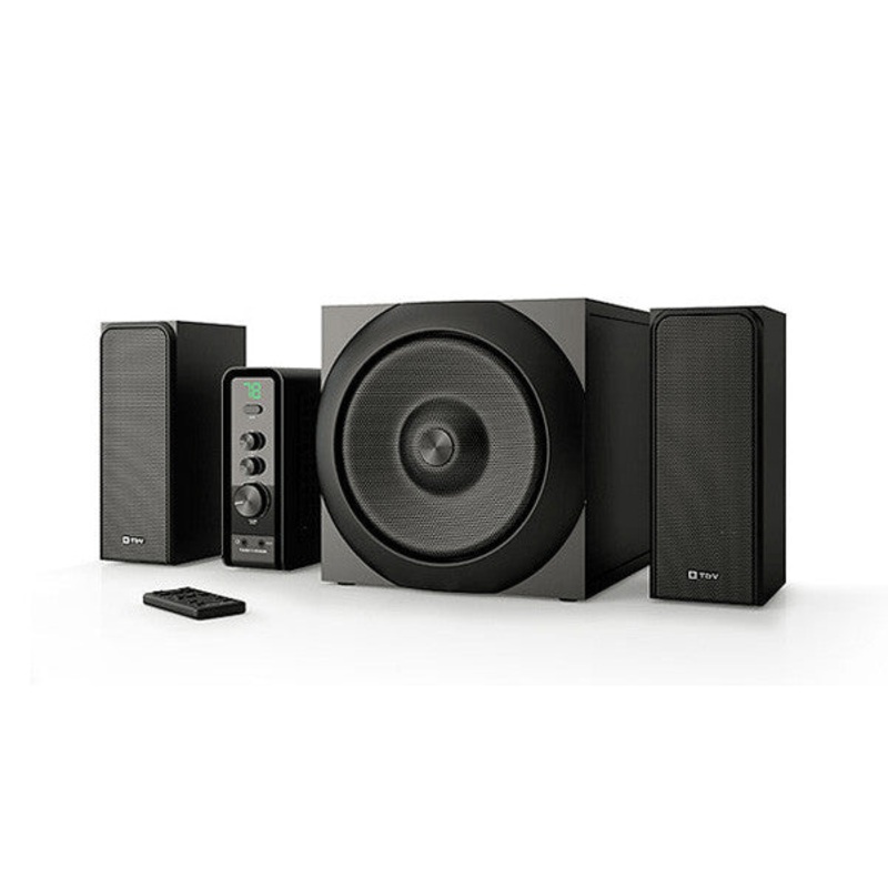 Thonet and Vander RATSEL 2.1 Wooden Multimedia Speakers System