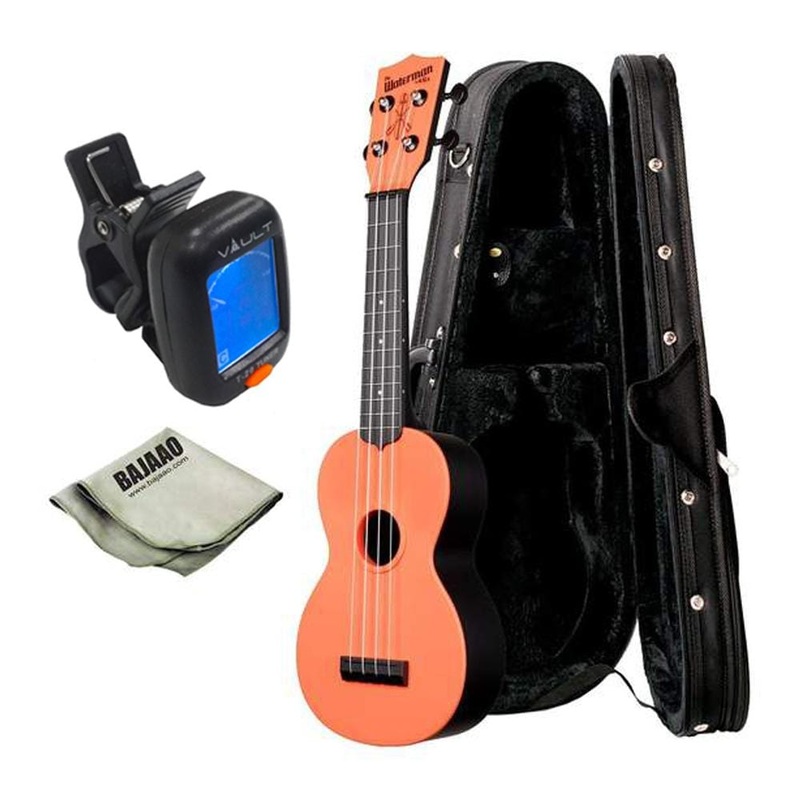 Kala MK-SWB Makala Waterman Soprano Deluxe Ukulele Bundle T429564606791
