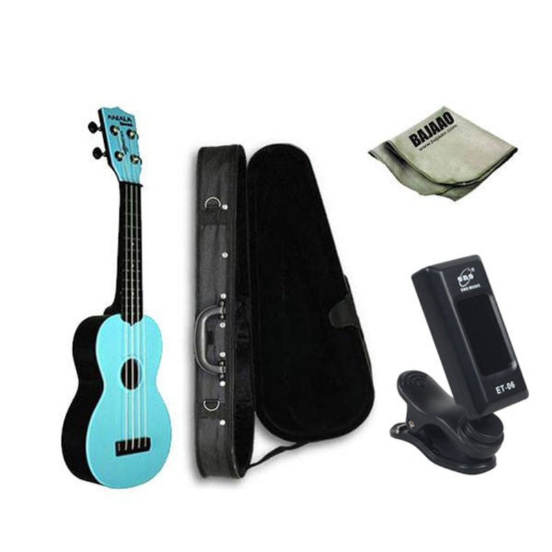 Kala MK-SWB Makala Waterman Soprano Deluxe Ukulele Bundle T429564606794