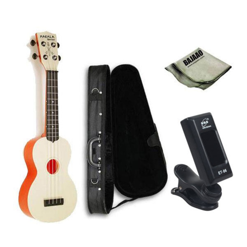 Kala MK-SWT Makala Waterman Soprano Deluxe Ukulele Bundle T429564606783