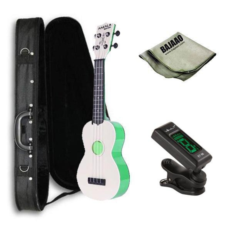 Kala MK-SWT Makala Waterman Soprano Deluxe Ukulele Bundle T429564606785