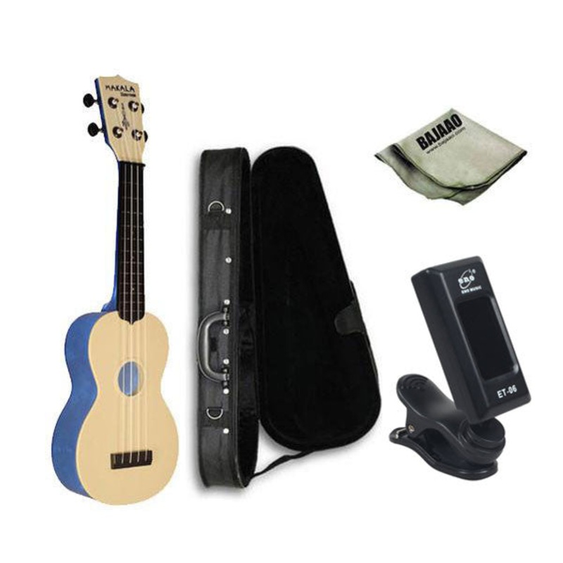 Kala MK-SWT Makala Waterman Soprano Deluxe Ukulele Bundle T429564606786