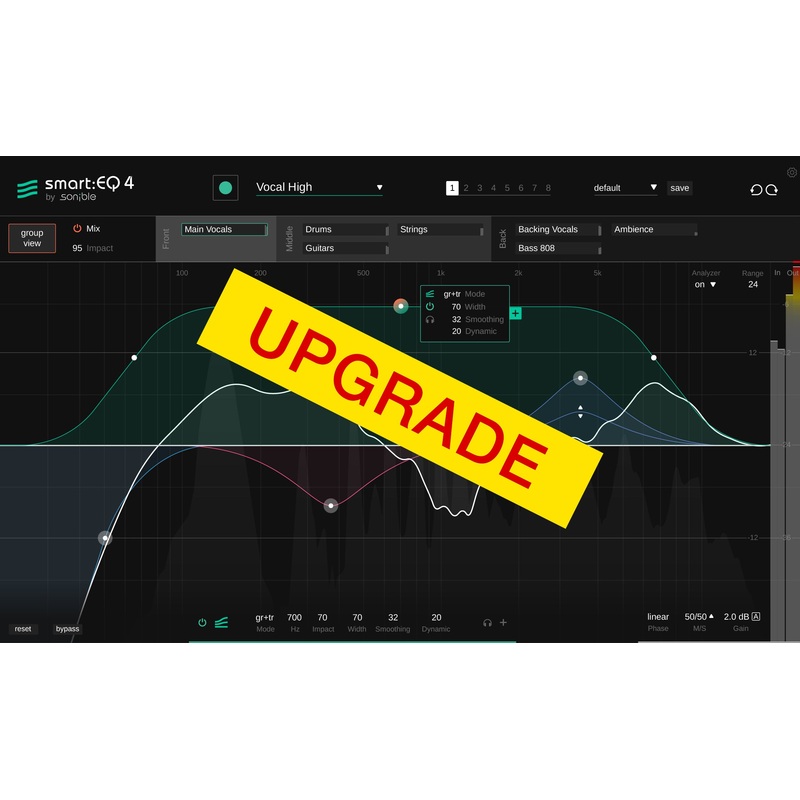 Sonible smart:EQ 4 UPG: Upgrade to Sonible smart:EQ 4