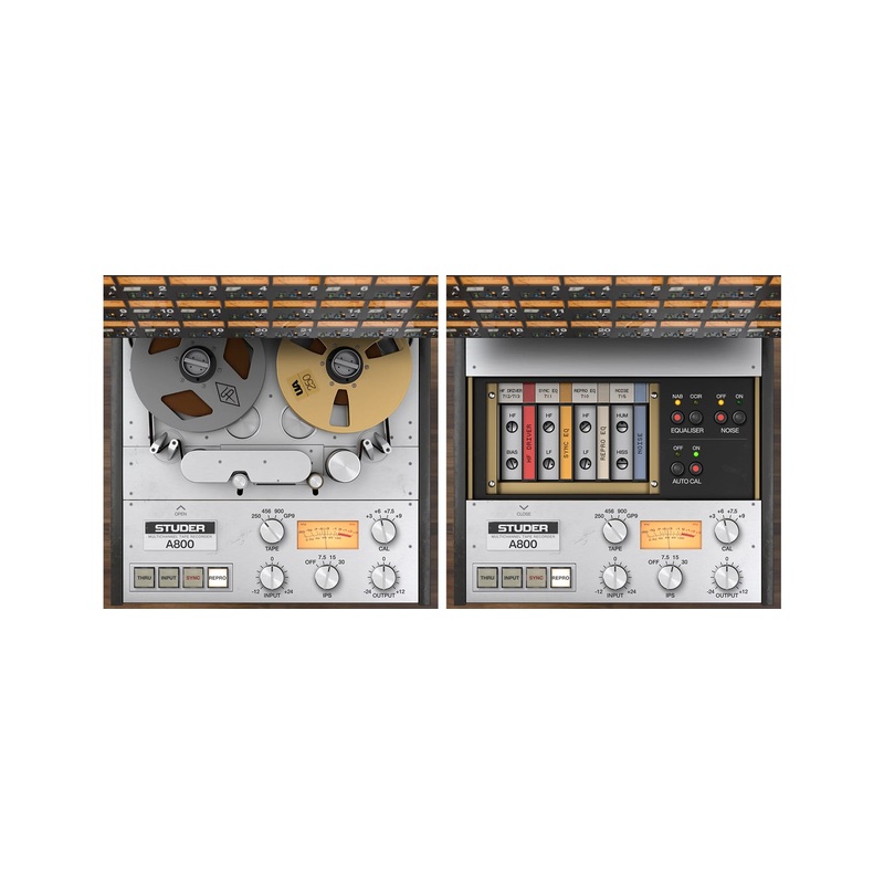 UAD Studer A800 Tape Recorder: Tape Recorder Plugin