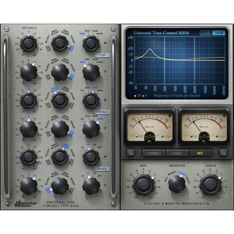 Waves Abbey Road RS56 Passive EQ: Passive Equalizer Plugin