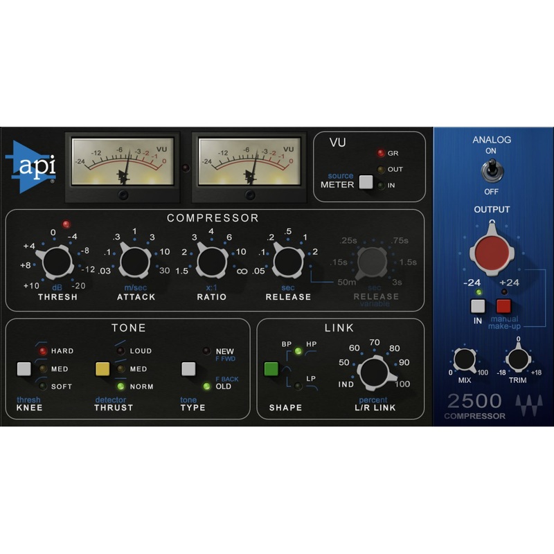Waves API 2500: Channel Strip Plugin