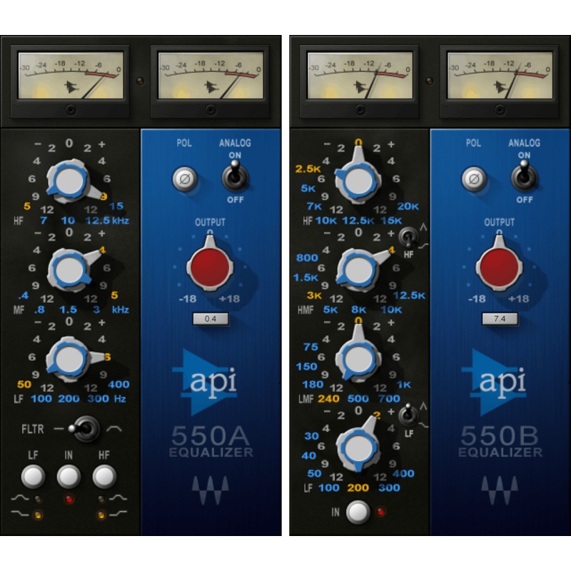 Waves API 550: Equalizer Plugin