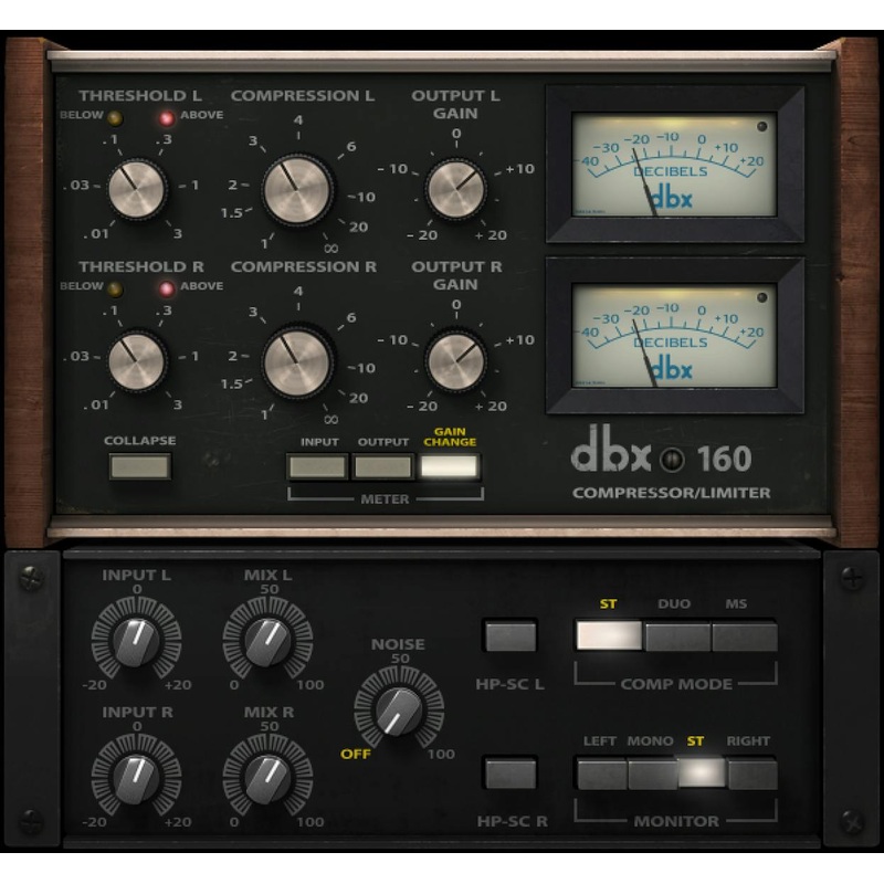 Waves dbx 160 Compressor / Limiter: Compressor/Limiter Plugin