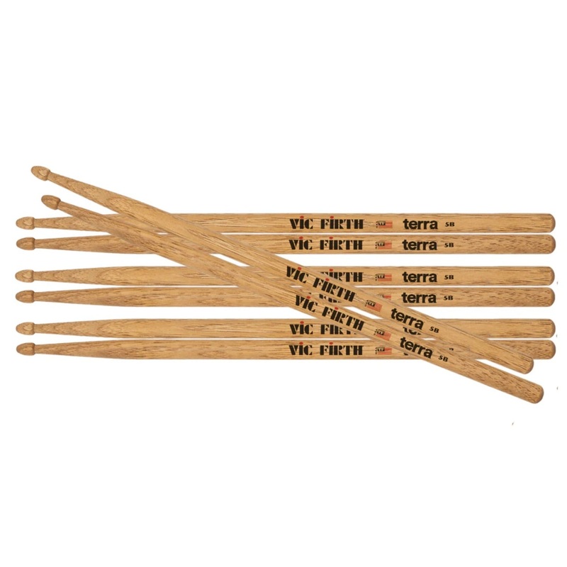 Vic Firth P5BT American Terra Value Drumsticks – Pack of 4